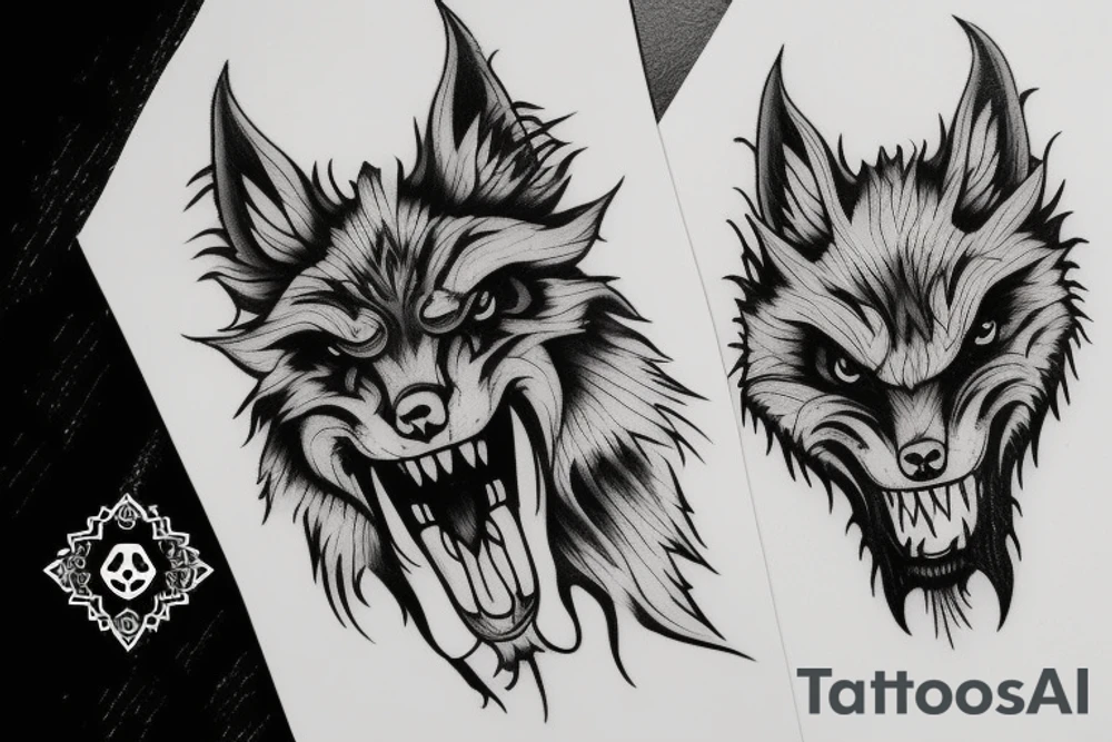 Fenrir tattoo idea