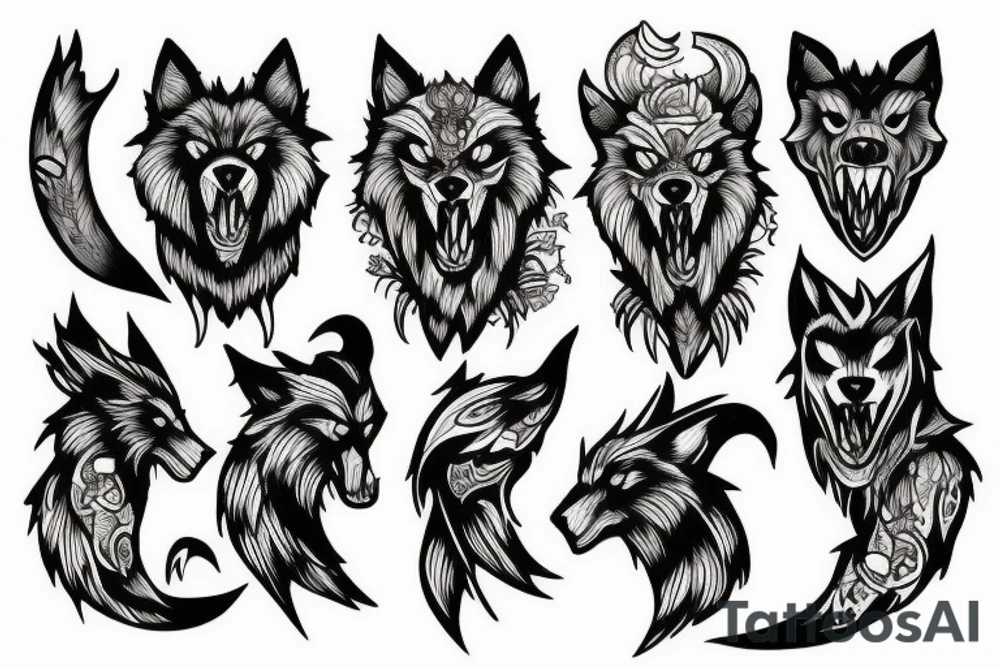 Fenrir tattoo idea