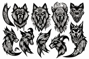 Fenrir tattoo idea