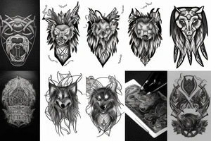 Fenrir tattoo idea