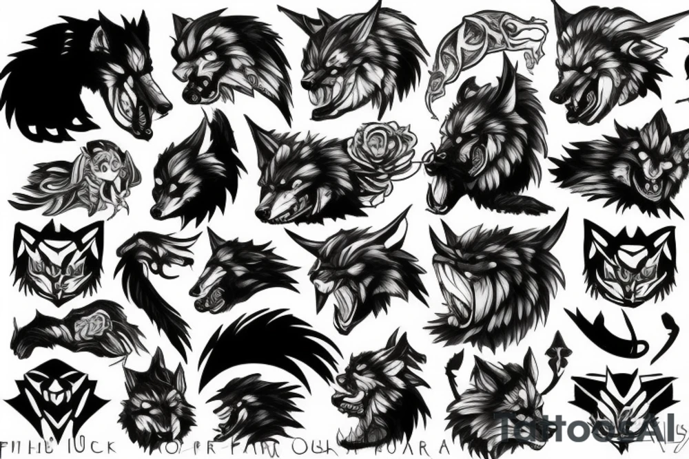 Fenrir tattoo idea