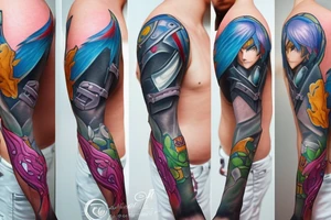 League of legends ezreal sleeve tattoo idea