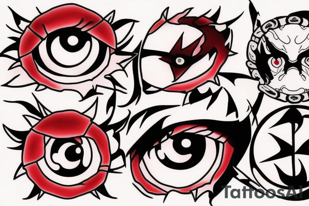 sharingan tattoo idea