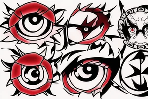 sharingan tattoo idea