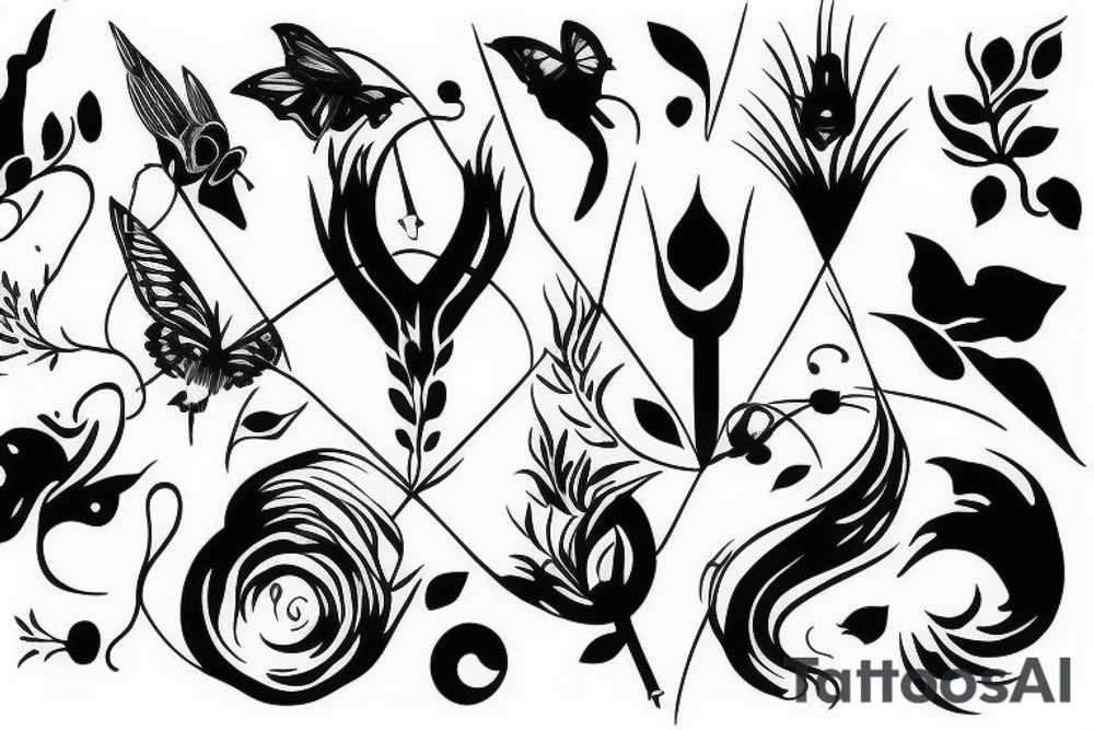 transformation tattoo idea