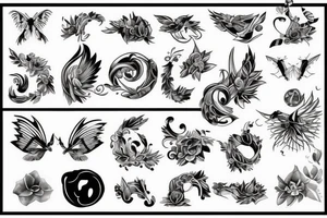 transformation tattoo idea