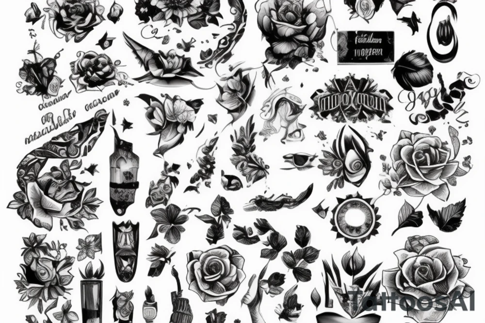 Духовная связь Наруто и Минато tattoo idea