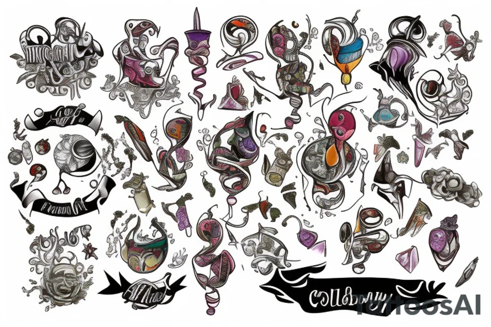 figment of my imagination tattoo idea