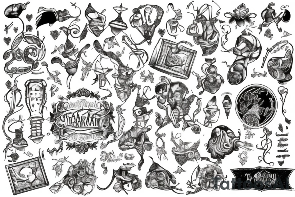 figment of my imagination tattoo idea
