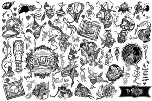 figment of my imagination tattoo idea