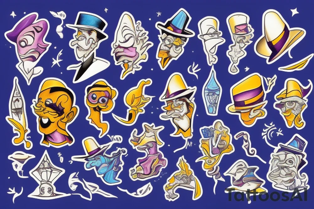 figment and dreamfinder tattoo idea