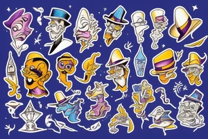 figment and dreamfinder tattoo idea