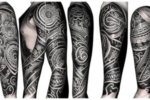 Full arm taattoo tattoo idea