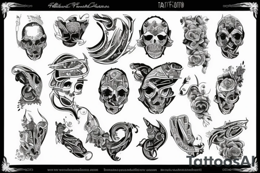 Full arm taattoo IA tattoo idea