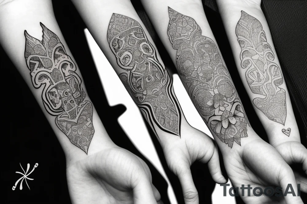 Full arm taattoo IA tattoo idea
