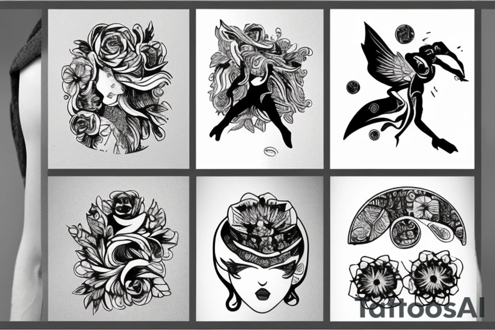 пицца, барабанная установка tattoo idea