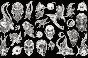 space tattoo idea