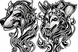 cerberus heads tattoo idea
