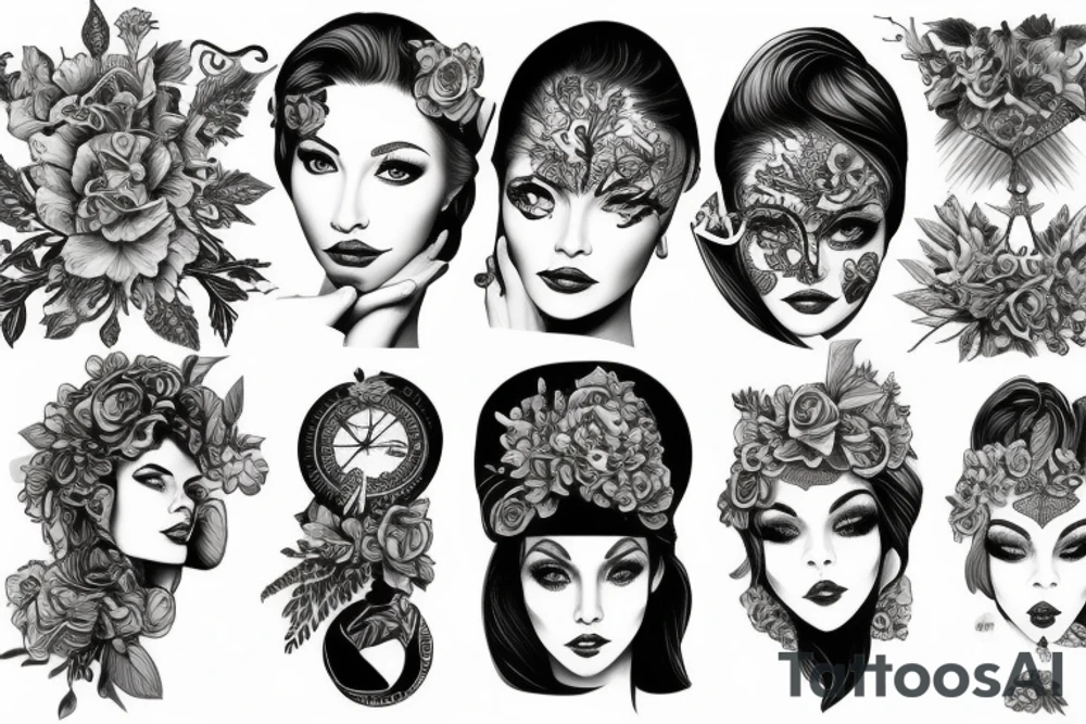 Lady of truth tattoo idea
