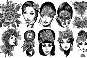 Lady of truth tattoo idea