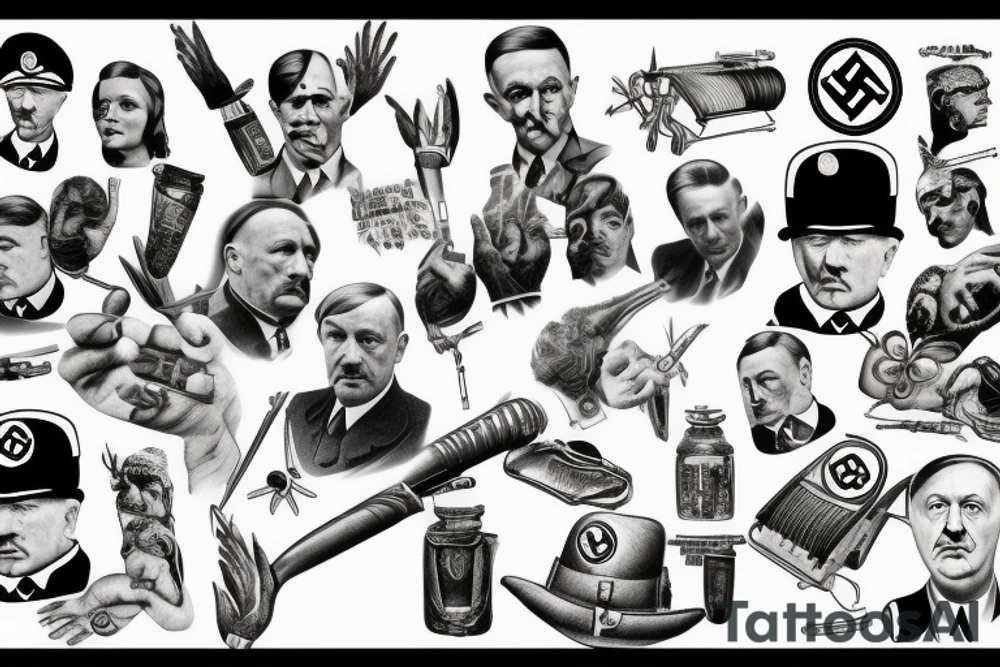 Hitler tattoo idea