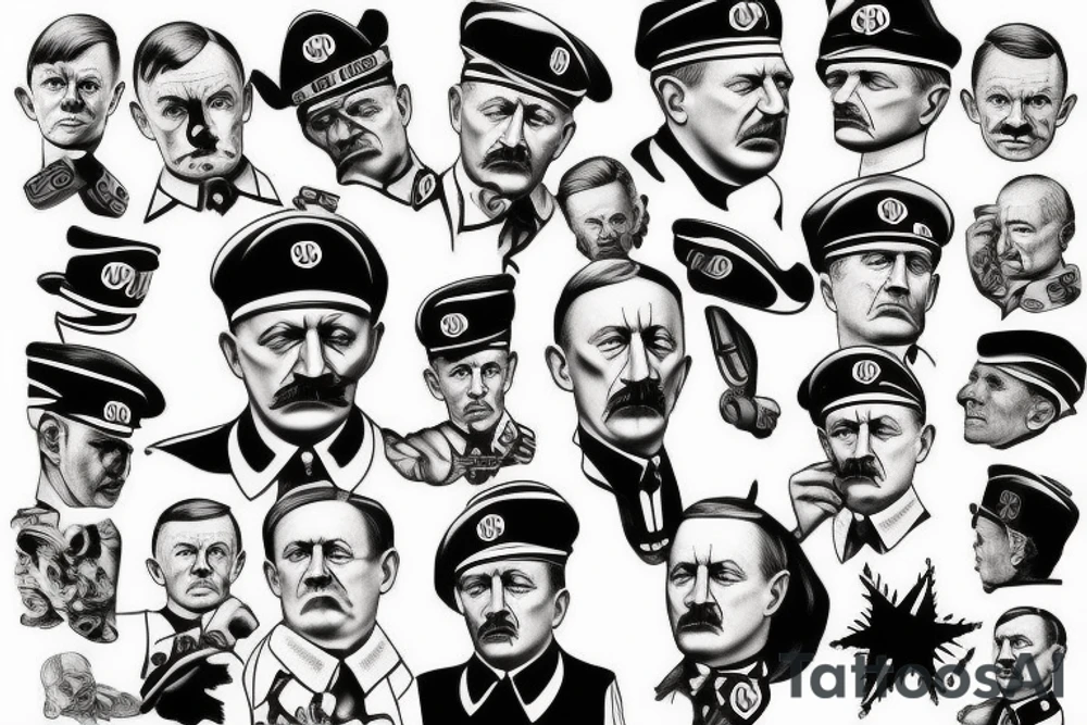 Hitler tattoo idea