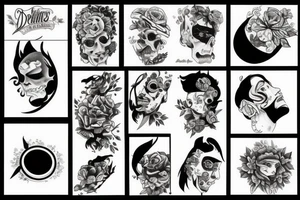 Beautiful sadnes tattoo idea