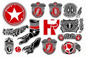 Spartak Moscow Football football club tattoo idea