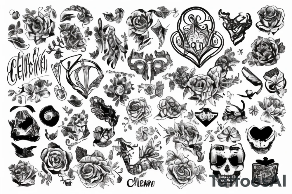 электрическая схема tattoo idea