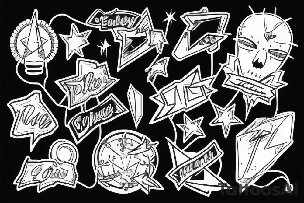 electricity tattoo idea