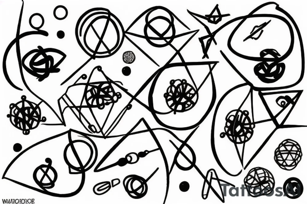 DNA molecule on hand tattoo idea