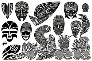 polynesian tattoo idea