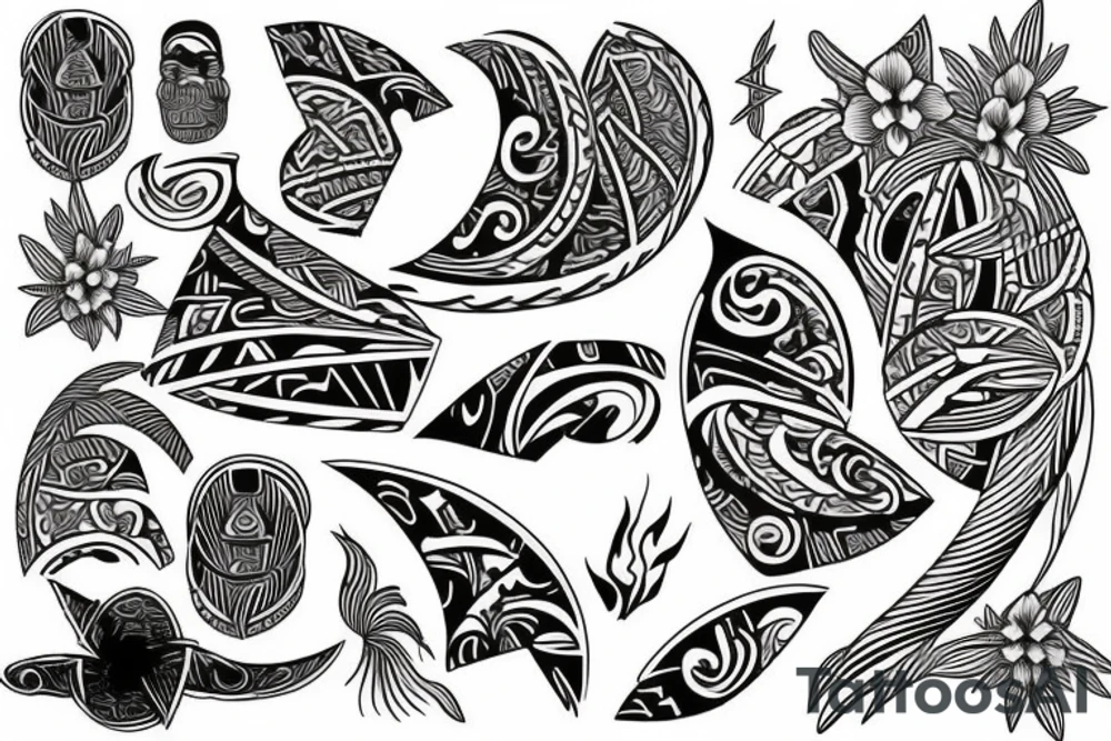 polynesian tattoo idea