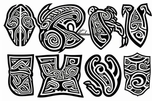 maori turtle tattoo idea