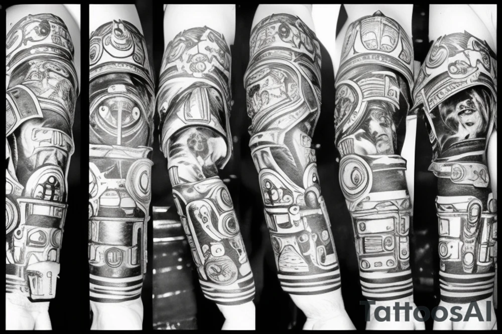 space marine tattoo idea