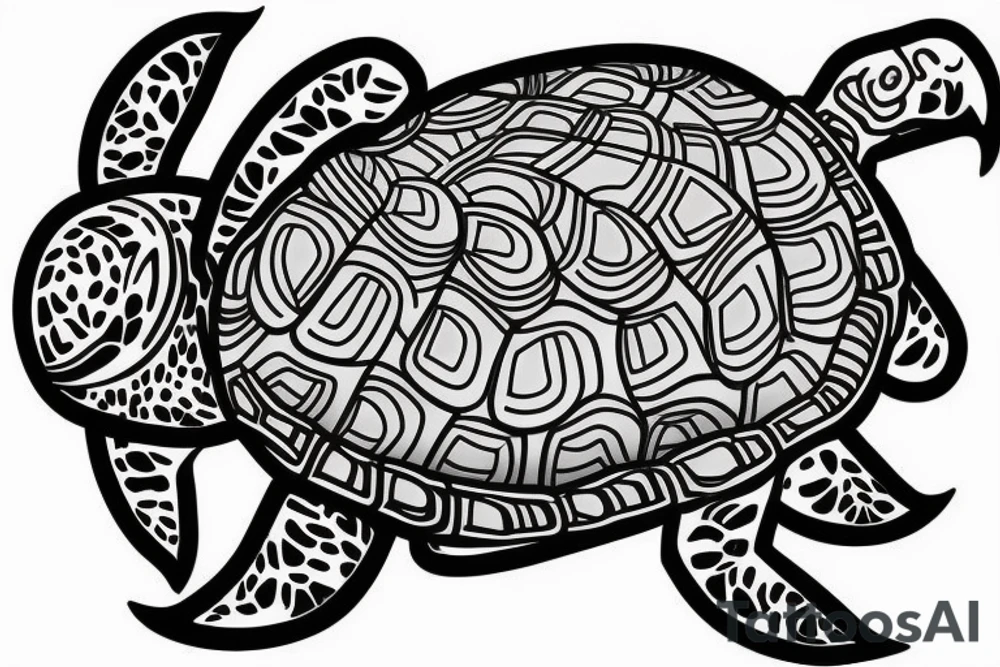 turtle tattoo idea