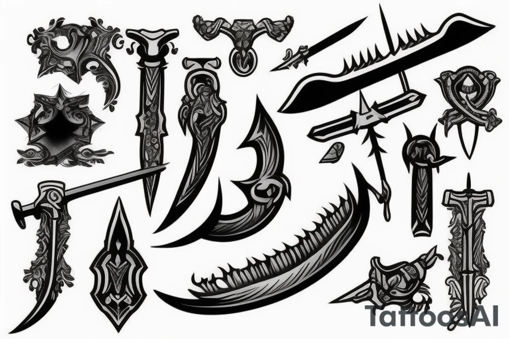 sword tattoo idea