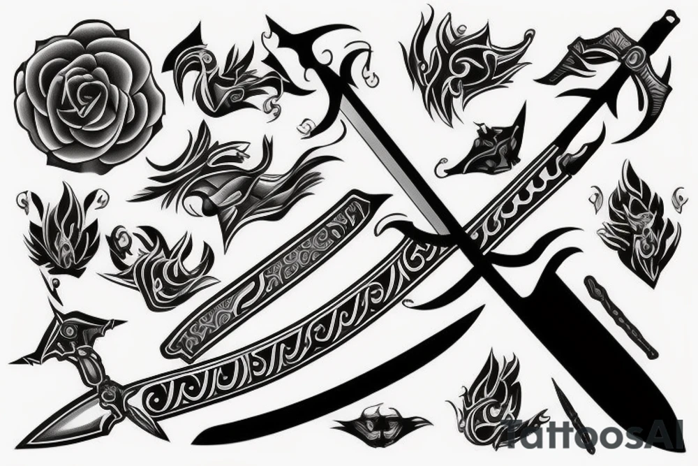 sword tattoo idea