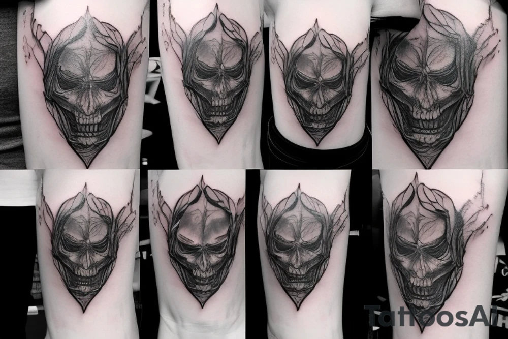 Anwil with hammer tattoo idea