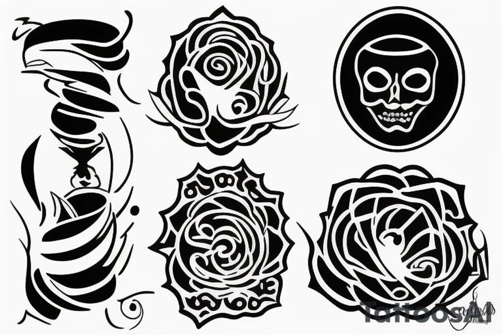 Mom and son tattoo idea