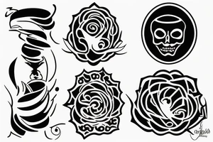 Mom and son tattoo idea