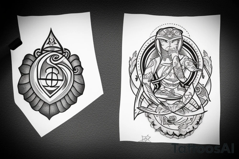 Hera symbol tattoo idea