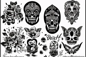Do good to those you love The longing after death is unbearable tattoo idea