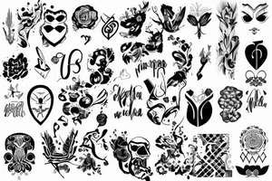 Long sleeve theme tattoo idea