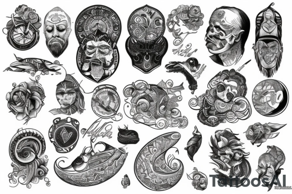 antipodes of vesselev tattoo idea