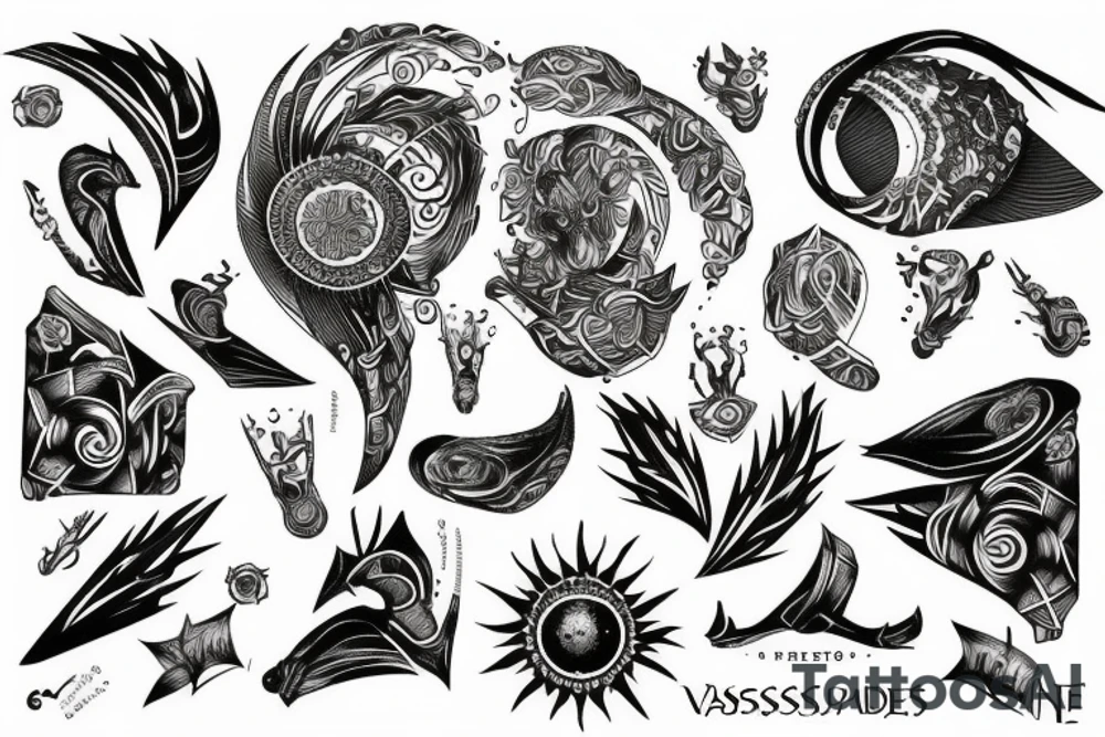 antipodes of Vassilev tattoo idea