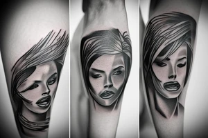 Depressed tattoo idea