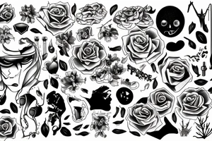 Depressed tattoo idea