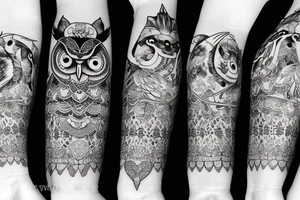 Owl in a sweeter tattoo idea