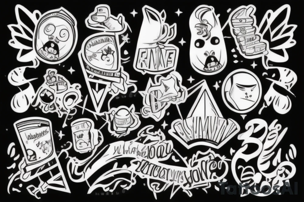 Простой, женственный лёгкий лотос tattoo idea